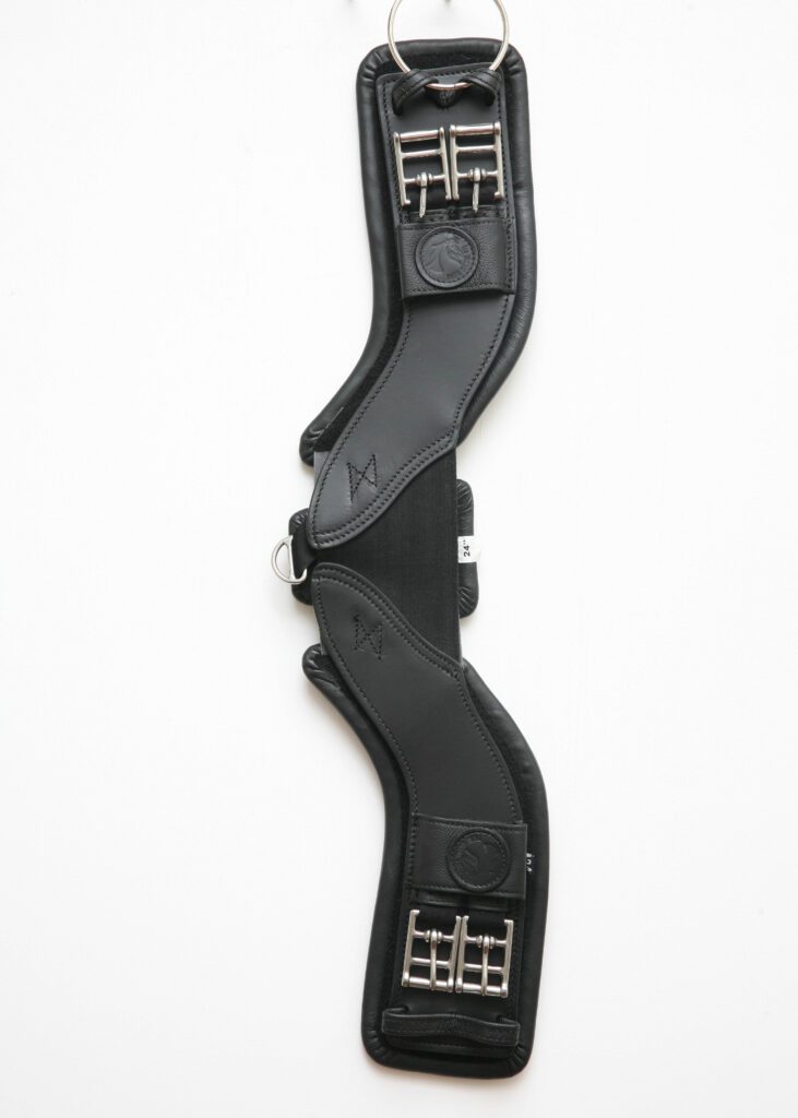 Total Saddle Fit StretchTec Shoulder Relief Girth with Leather Liner