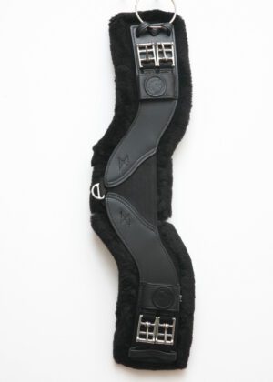 Total Saddle Fit StretchTec Shoulder Relief Girth with Wool Fleece Liner