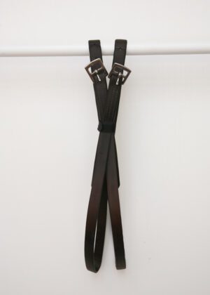 Used 57" Brown Leather Stirrup Leathers Inv: 6107