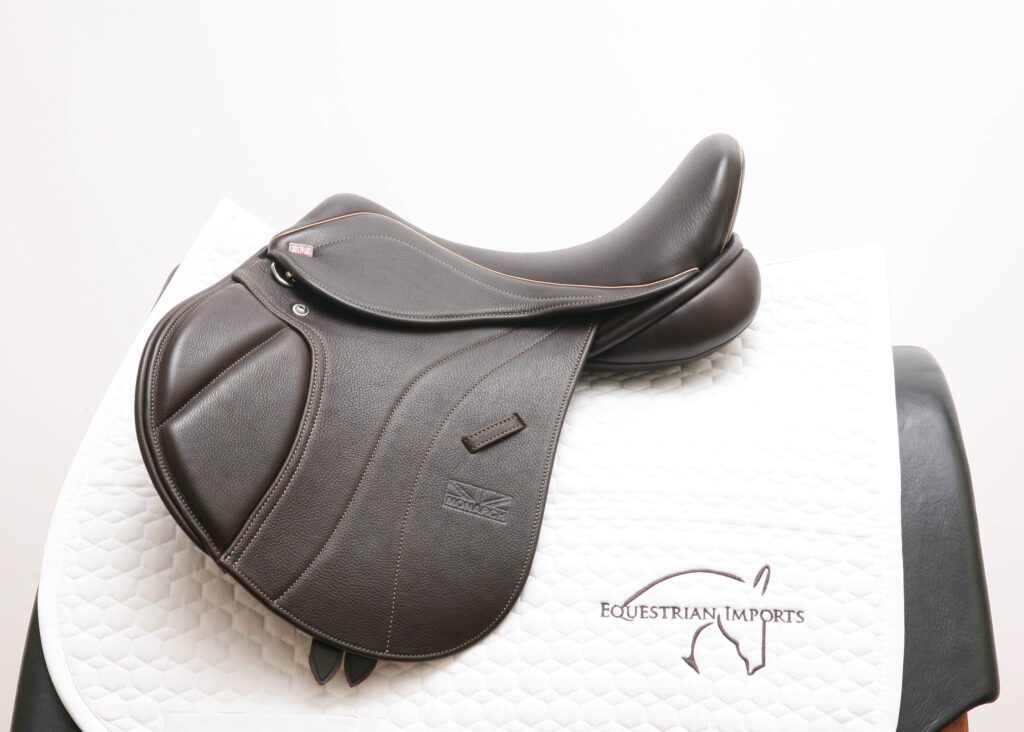 GFS Monarch Pony Jump Saddle 15" Adjustab;e Tree SN 24040771