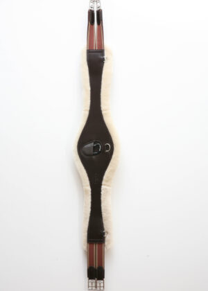 Prestige Special Split-end Jump Girth with Fur Lining 130cm Tobacco Inv: 6172